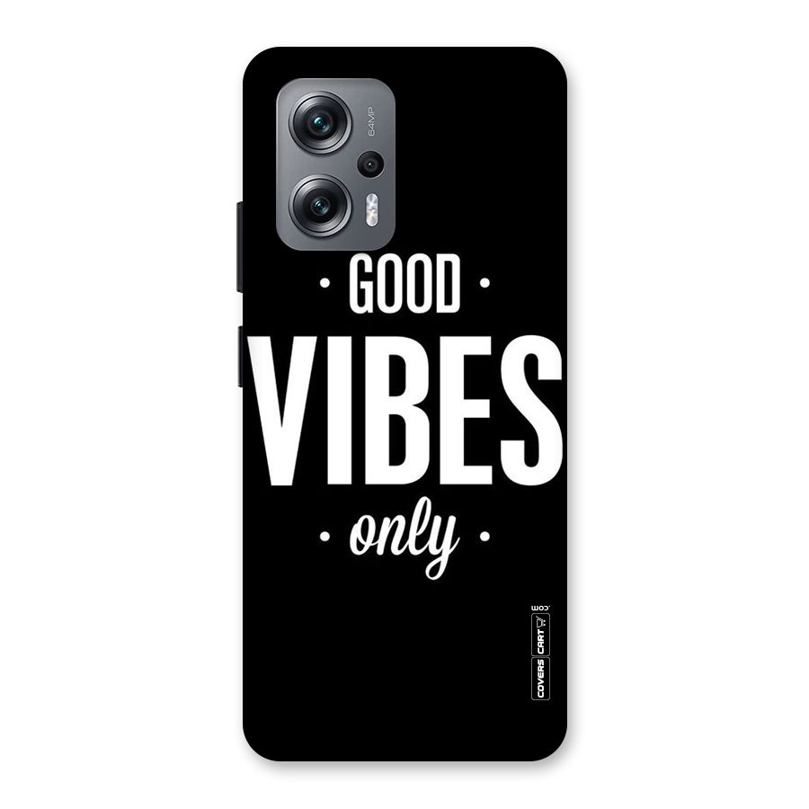 Just Vibes Back Case for Redmi K50i