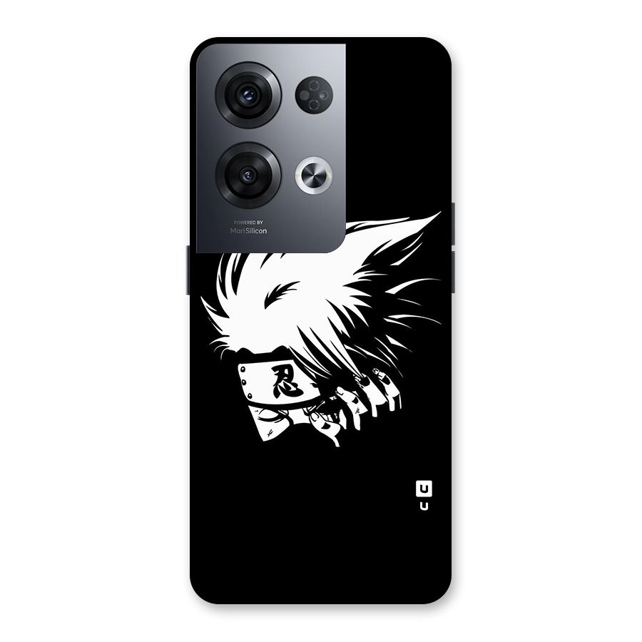 Kakashi Hatake Black Back Case for Oppo Reno8 Pro 5G