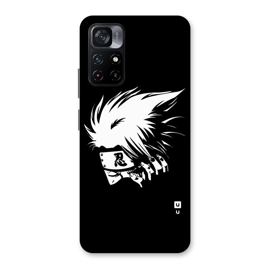 Kakashi Hatake Black Back Case for Poco M4 Pro 5G