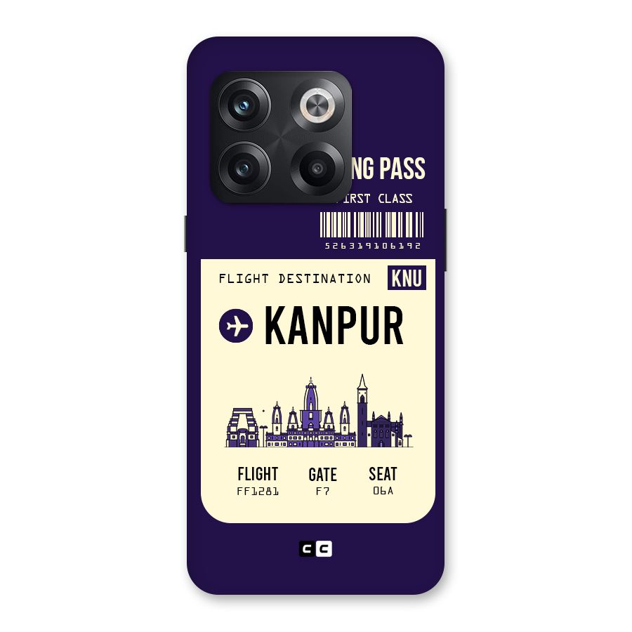 Kanpur Boarding Pass Back Case for OnePlus 10T