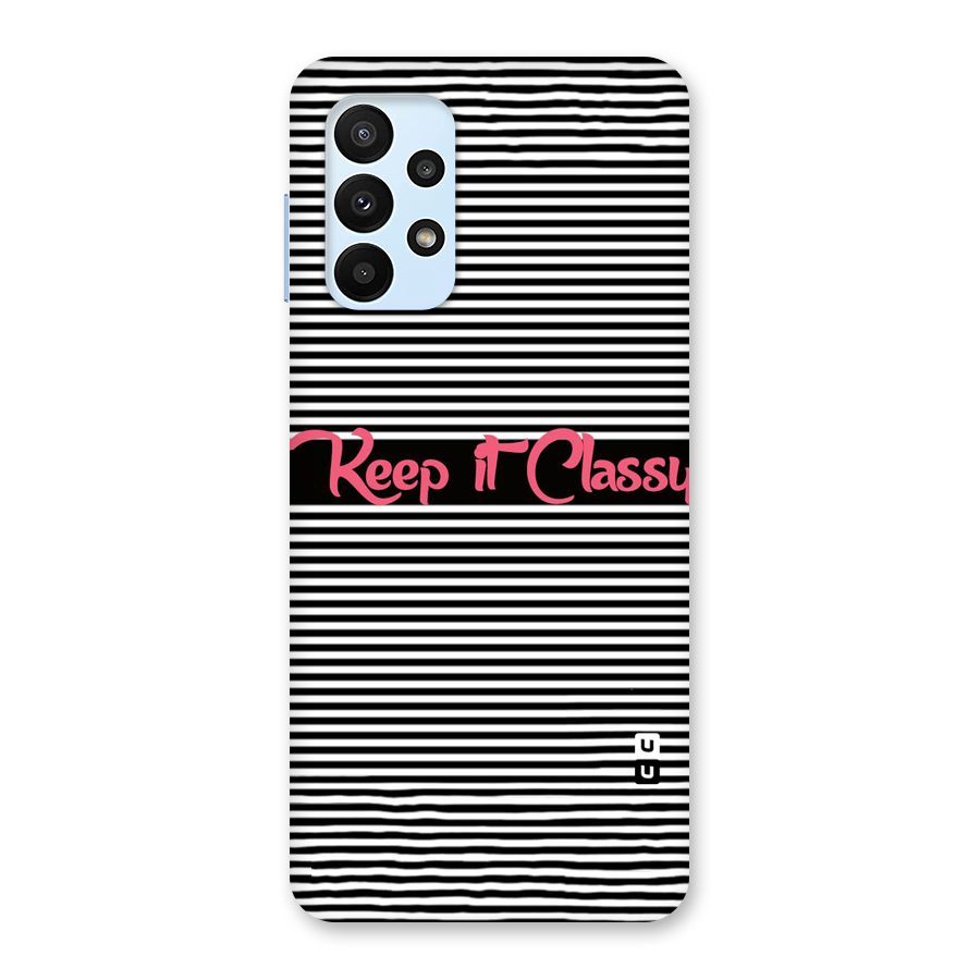 Keep It Classy Back Case for Galaxy A23