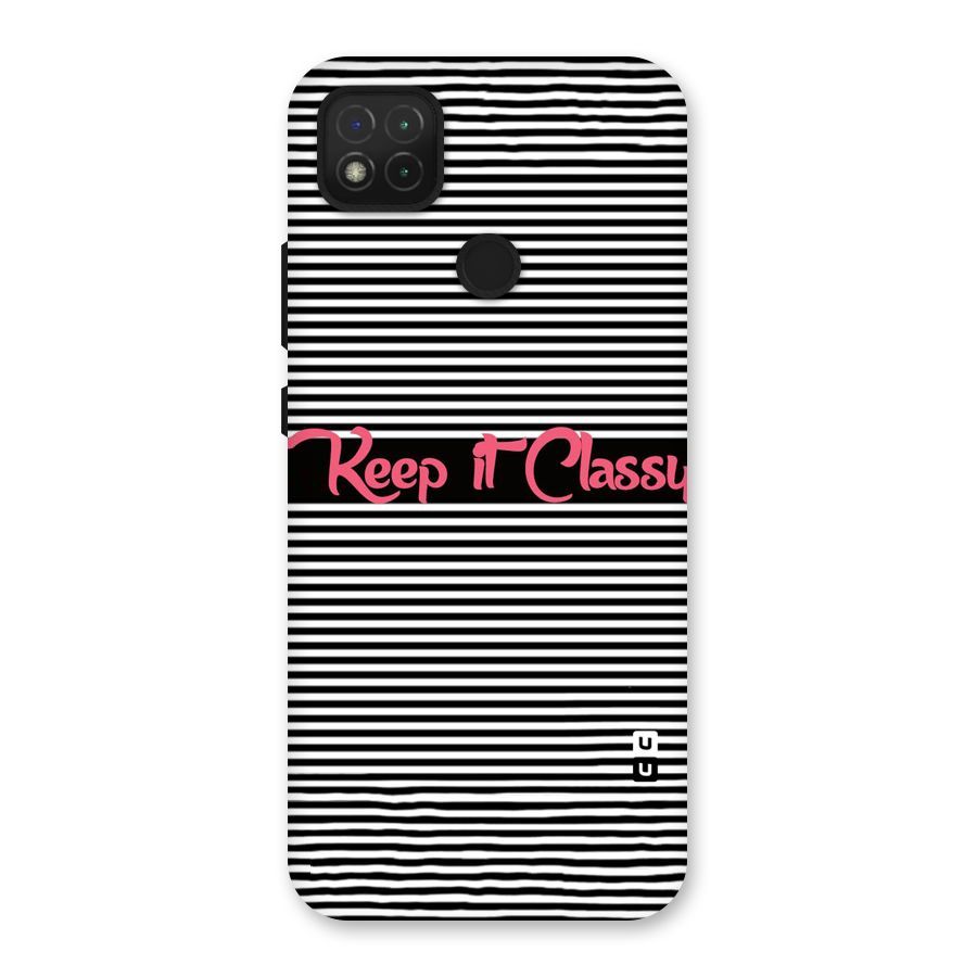 Keep It Classy Back Case for Redmi 9 Activ