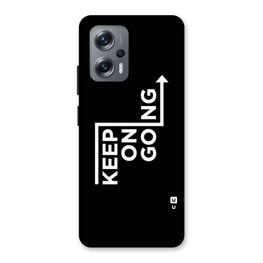 Keep On Going Back Case for Redmi K50i