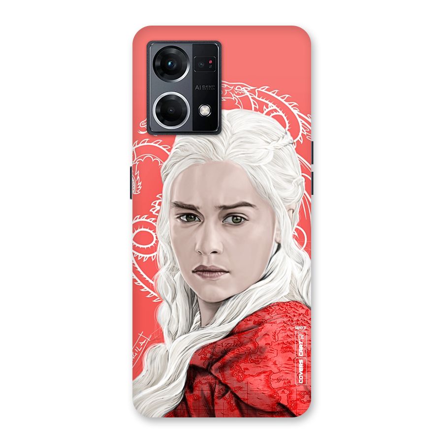 Khaleesi The Living Dragon Glass Back Case for Oppo F21 Pro 5G