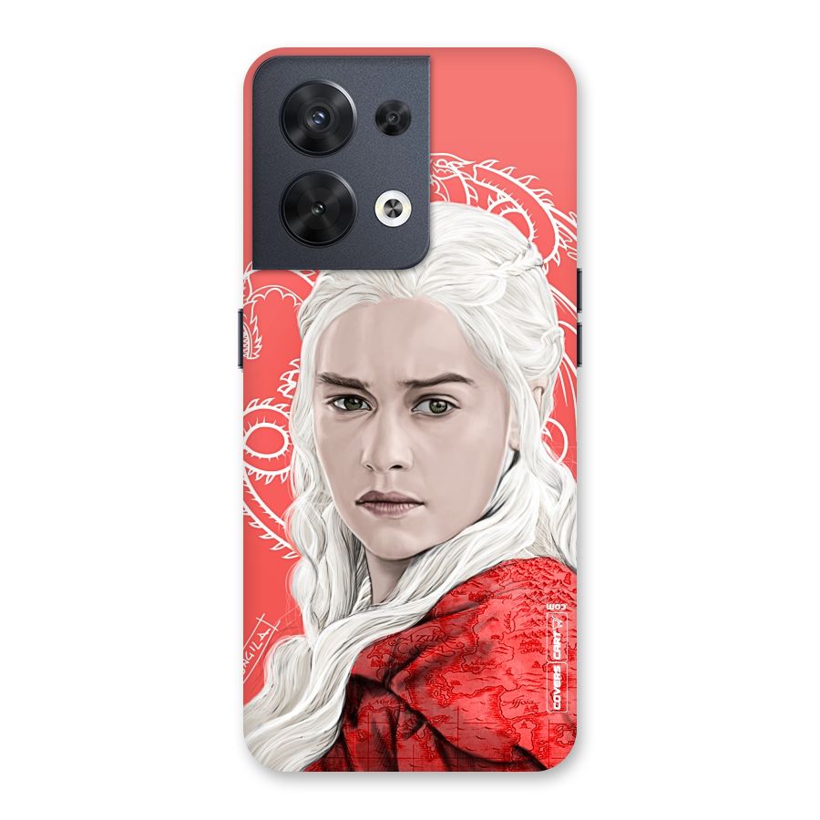 Khaleesi The Living Dragon Back Case for Oppo Reno8 5G
