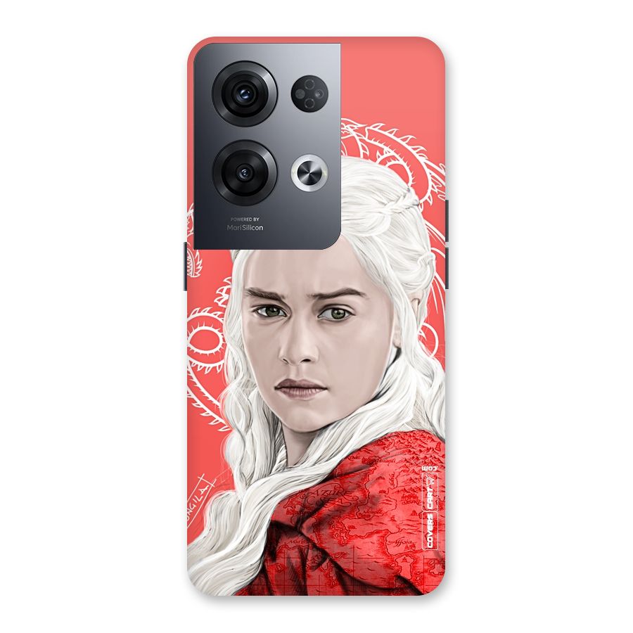 Khaleesi The Living Dragon Back Case for Oppo Reno8 Pro 5G