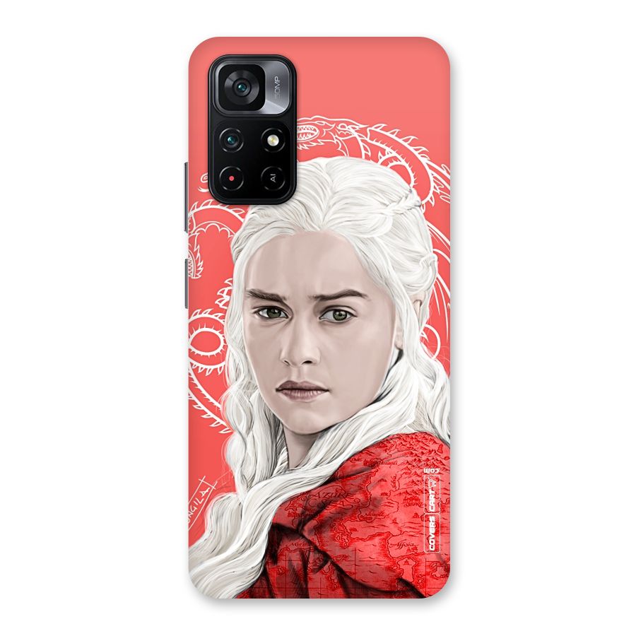Khaleesi The Living Dragon Back Case for Poco M4 Pro 5G