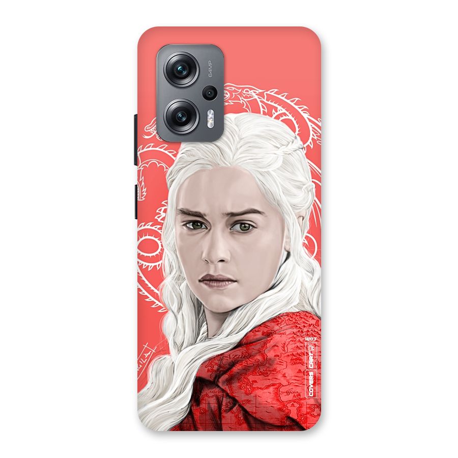 Khaleesi The Living Dragon Back Case for Redmi K50i