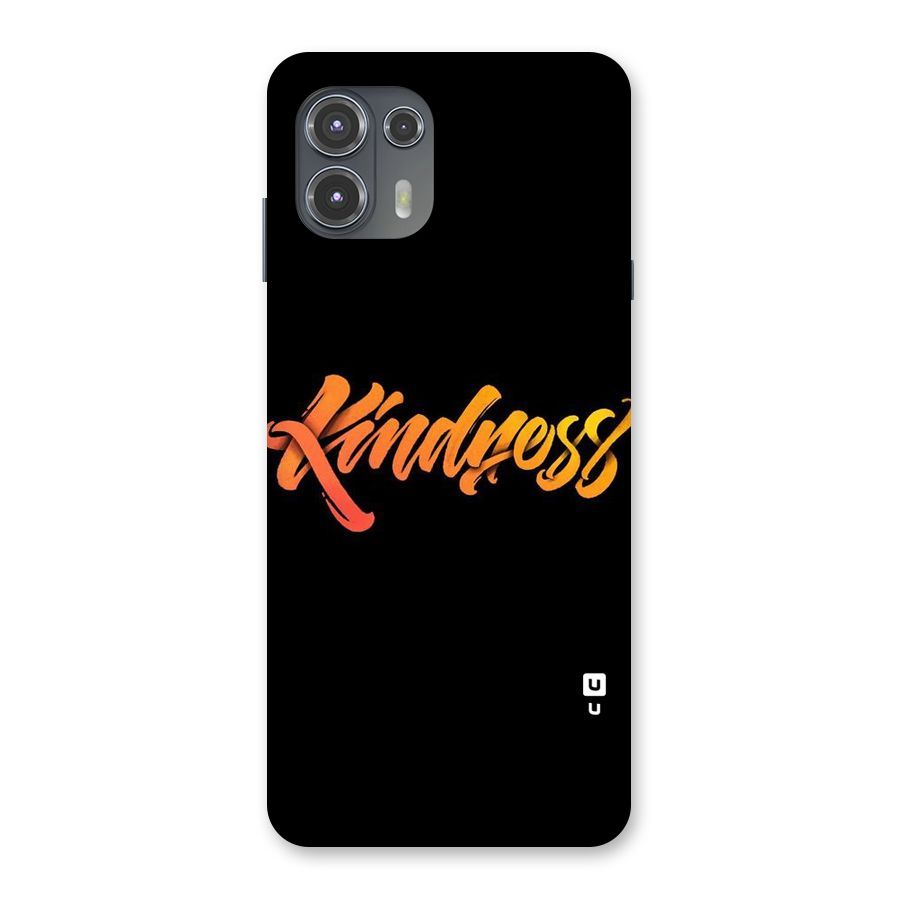 Kindness Back Case for Motorola Edge 20 Fusion