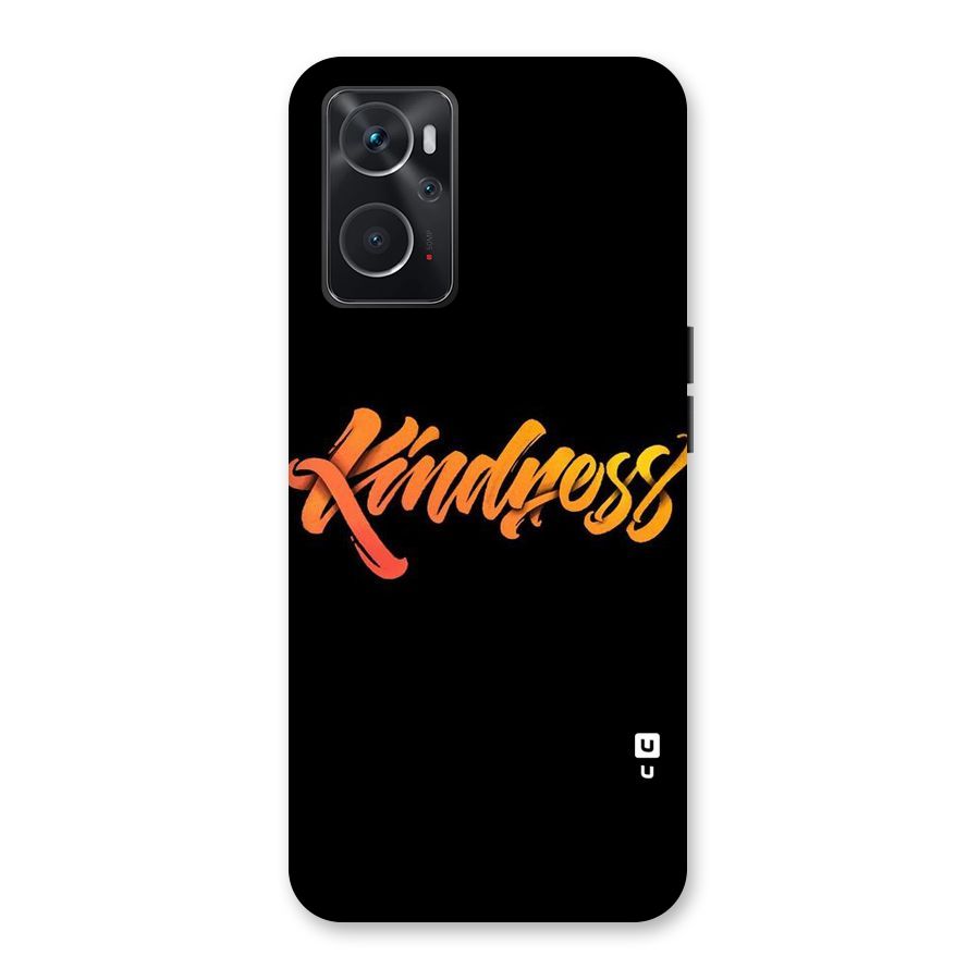 Kindness Back Case for Oppo K10 4G