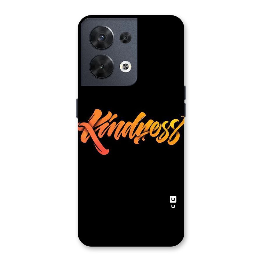 Kindness Back Case for Oppo Reno8 5G