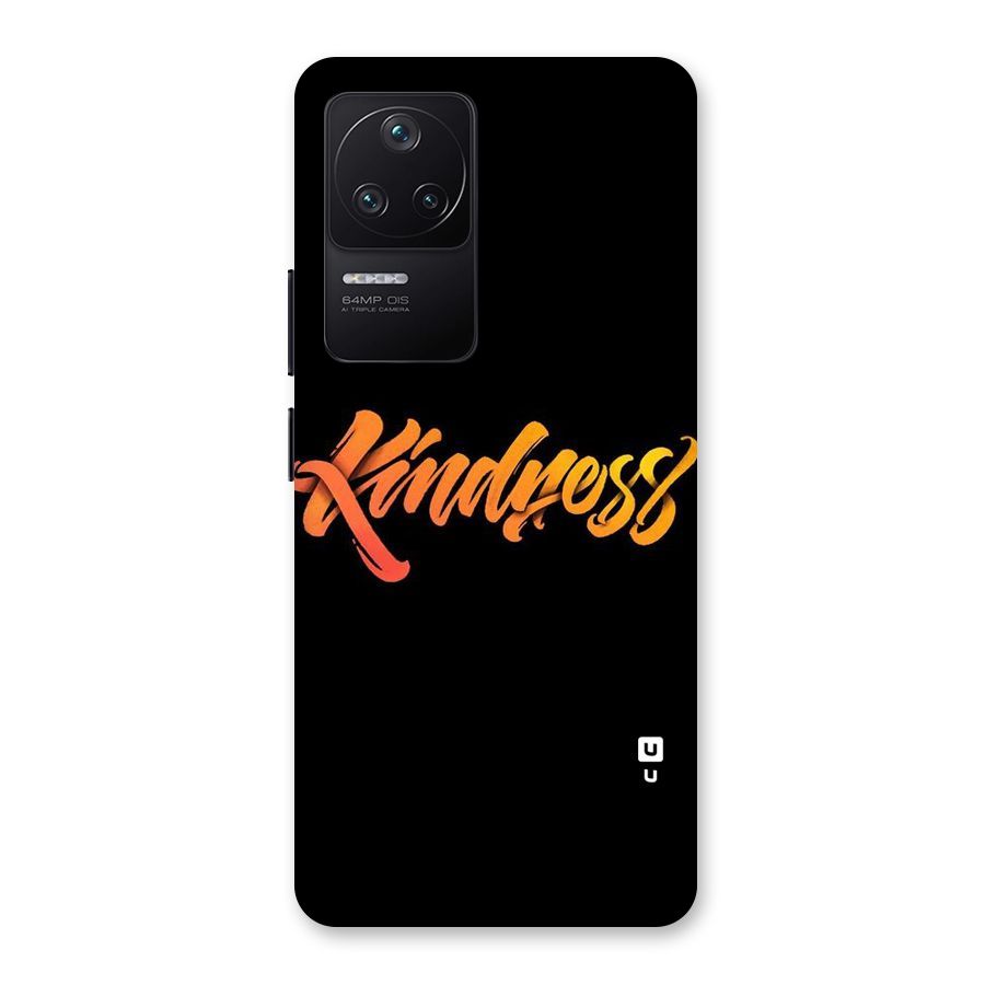 Kindness Back Case for Poco F4 5G