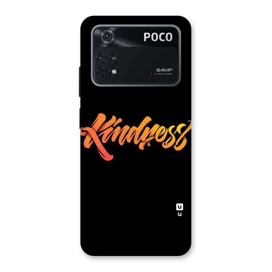 Kindness Back Case for Poco M4 Pro 4G