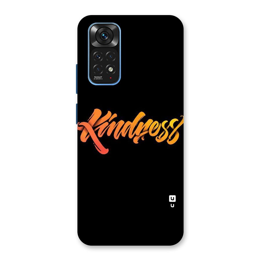 Kindness Back Case for Redmi Note 11S