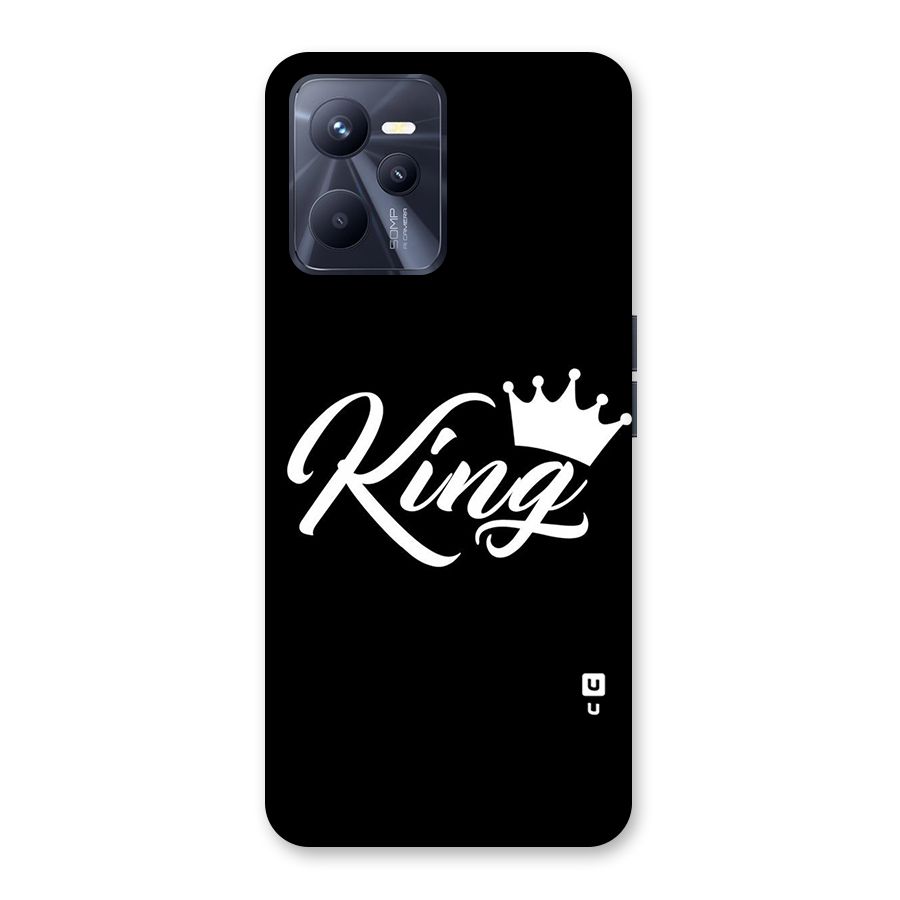 King Crown Typography Back Case for Realme C35
