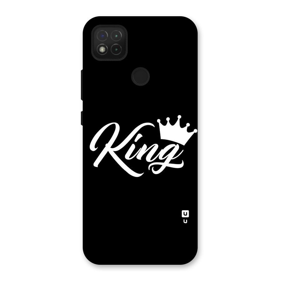 King Crown Typography Back Case for Redmi 9 Activ