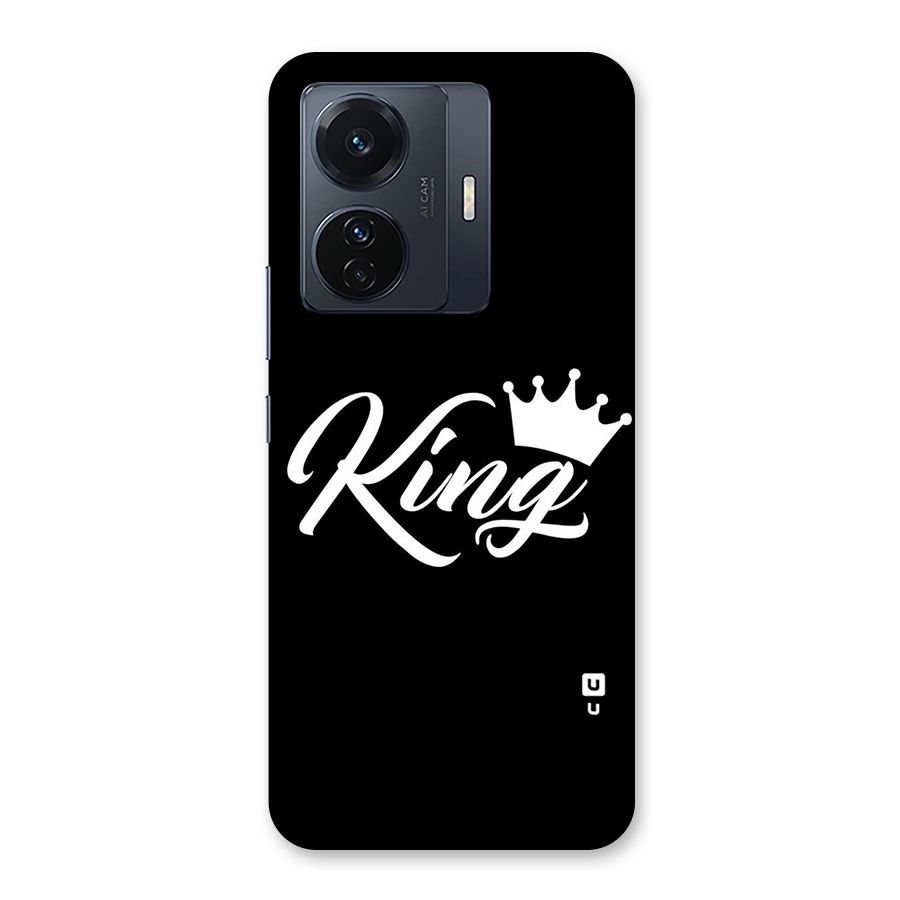 King Crown Typography Back Case for Vivo T1 Pro