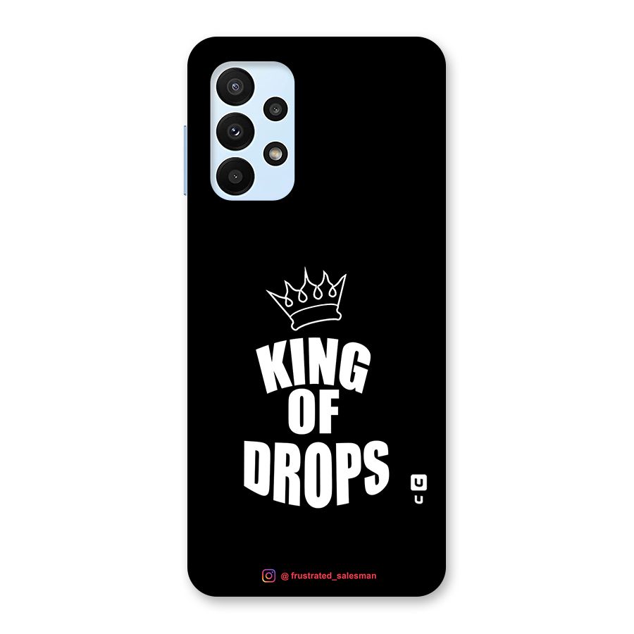 King of Drops Black Back Case for Galaxy A23