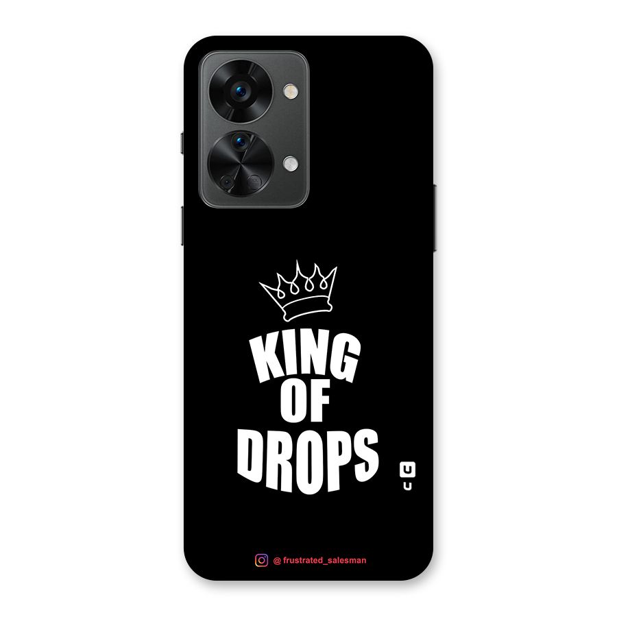 King of Drops Black Back Case for OnePlus Nord 2T