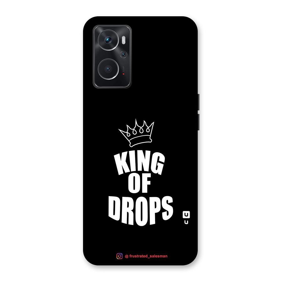 King of Drops Black Back Case for Oppo K10 4G