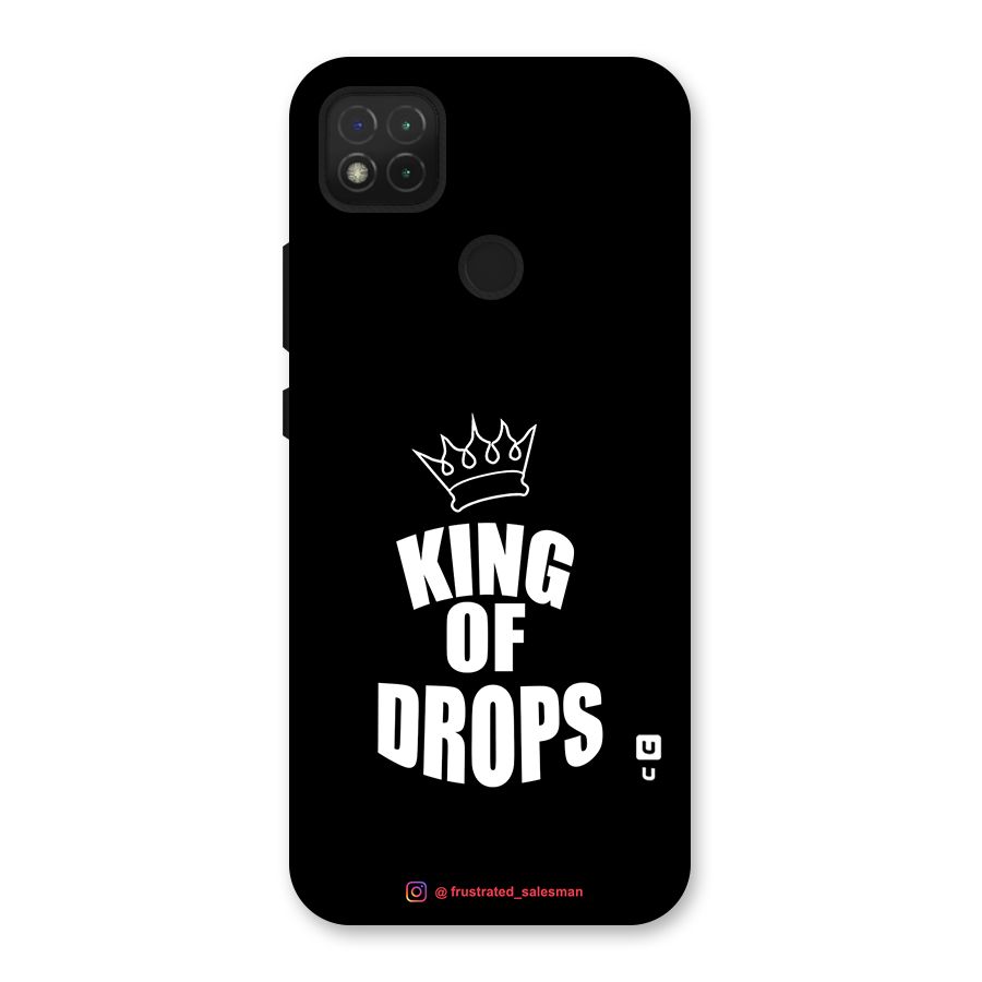 King of Drops Black Back Case for Redmi 9 Activ