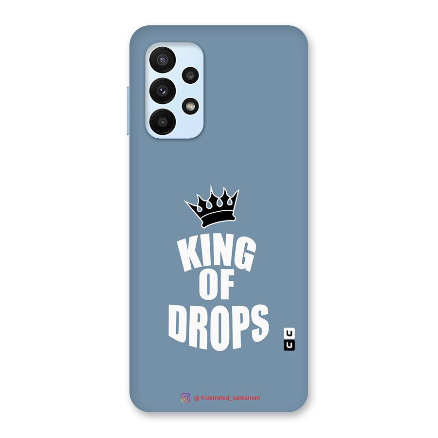 King of Drops Mustard SteelBlue Back Case for Galaxy A23