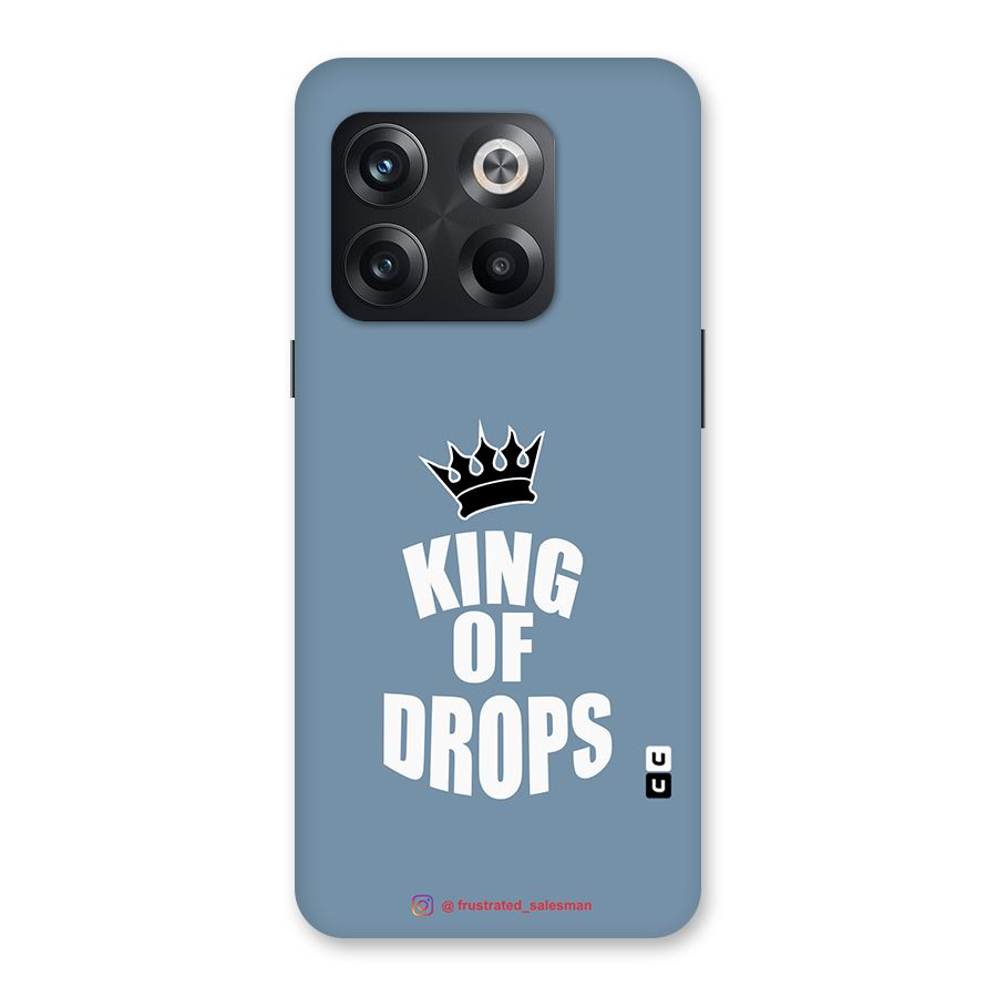 King of Drops Mustard SteelBlue Back Case for OnePlus 10T