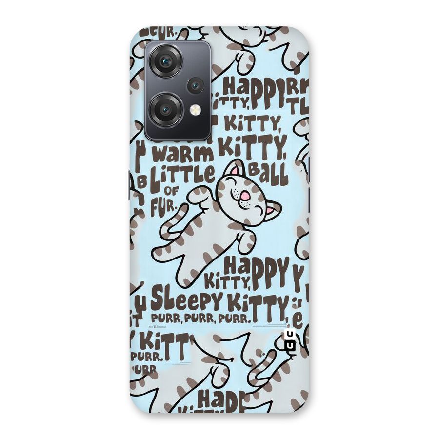 Kitty Pattern Back Case for OnePlus Nord CE 2 Lite 5G