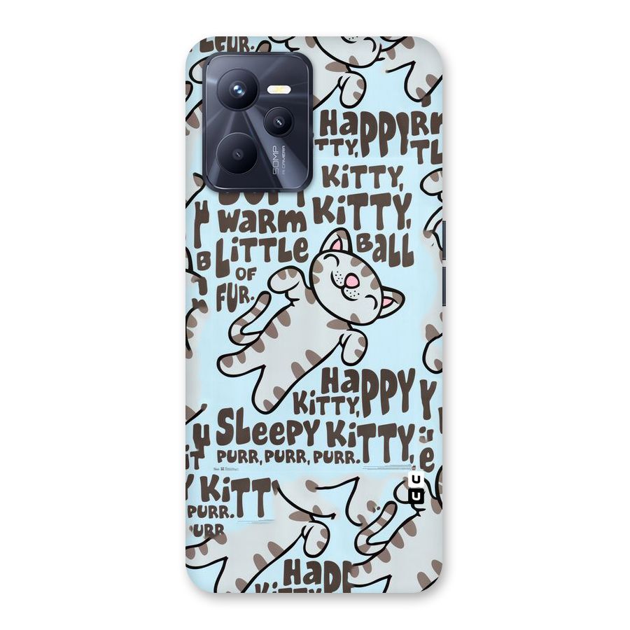 Kitty Pattern Back Case for Realme C35