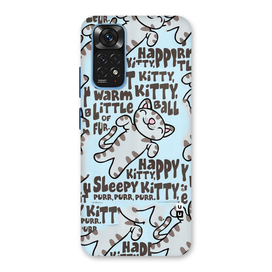 Kitty Pattern Back Case for Redmi Note 11S