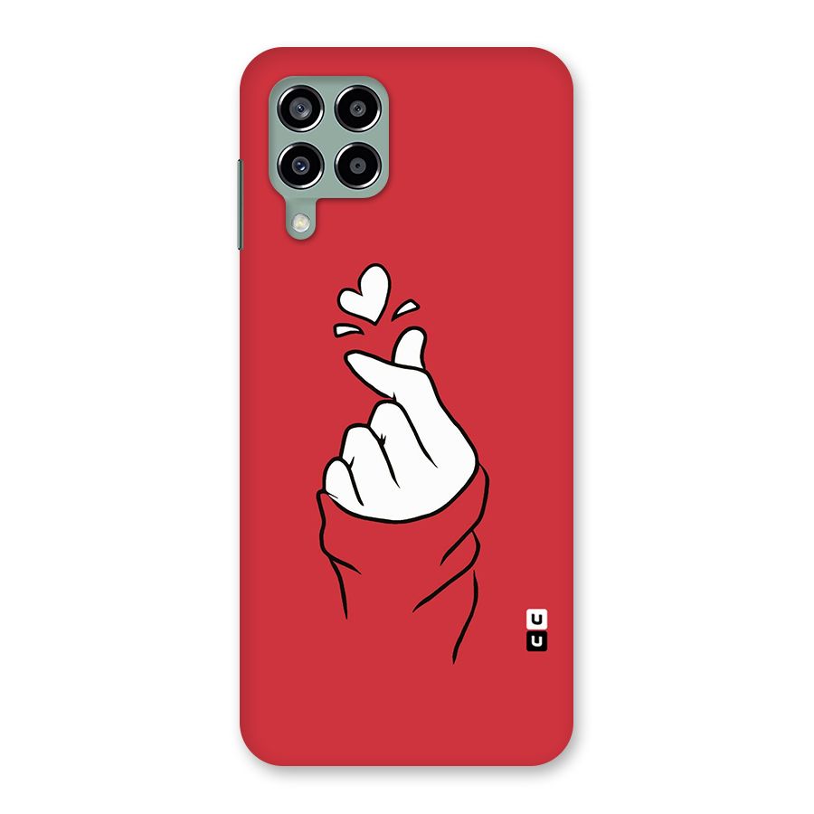 Korean Love Sign Back Case for Galaxy M33