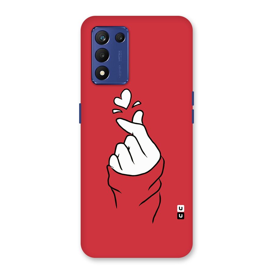 Korean Love Sign Back Case for Realme 9 5G Speed