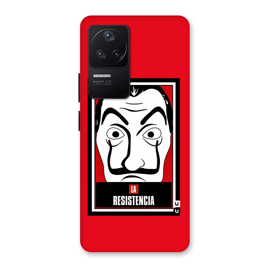 La Resistencia Minimalist Back Case for Poco F4 5G