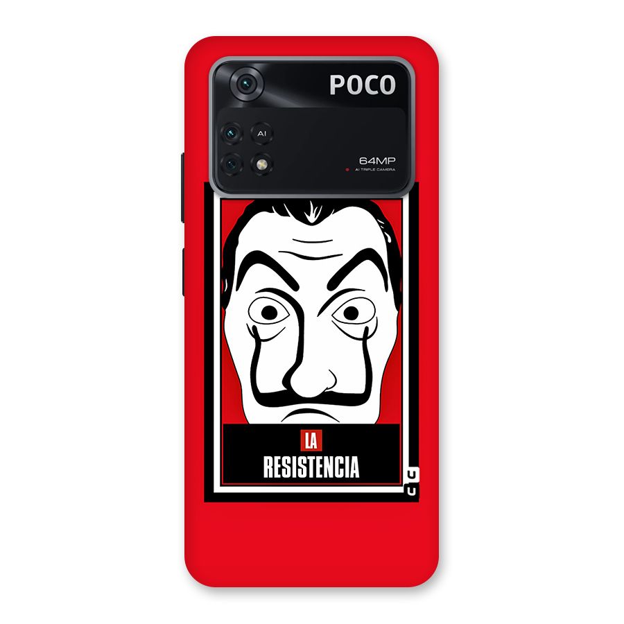 La Resistencia Minimalist Back Case for Poco M4 Pro 4G