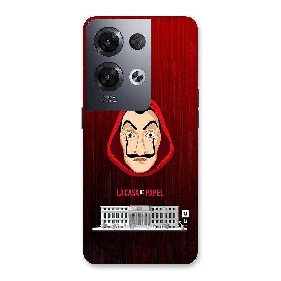 Lacasa Papel Minimalist Back Case for Oppo Reno8 Pro 5G