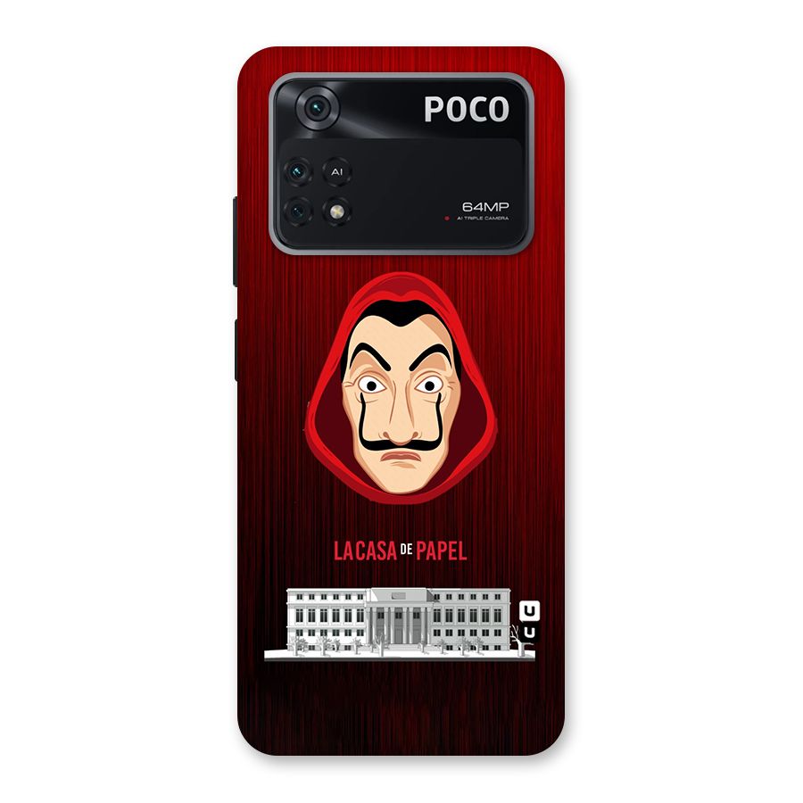 Lacasa Papel Minimalist Back Case for Poco M4 Pro 4G