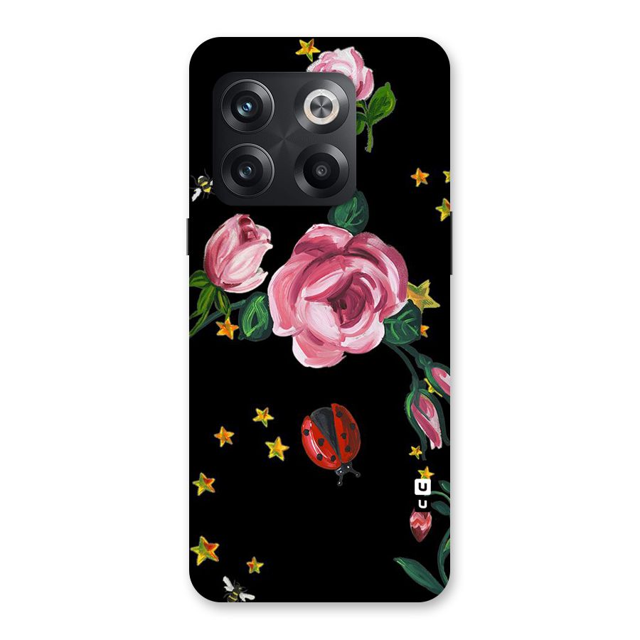 Ladybird And Floral Back Case for OnePlus 10T