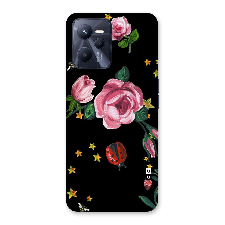 Ladybird And Floral Back Case for Realme C35