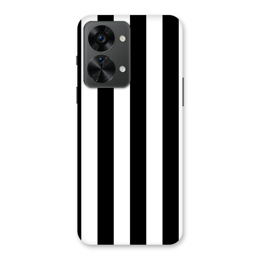 Lavish Black Stripes Back Case for OnePlus Nord 2T