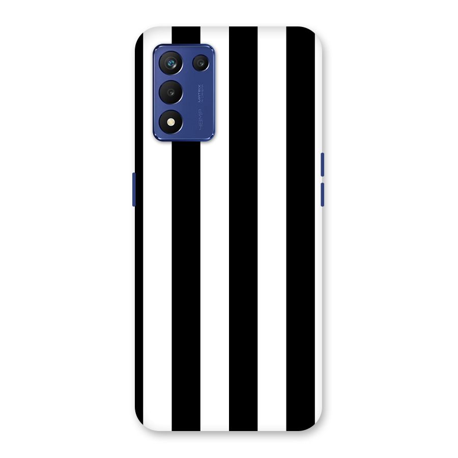 Lavish Black Stripes Back Case for Realme 9 5G Speed