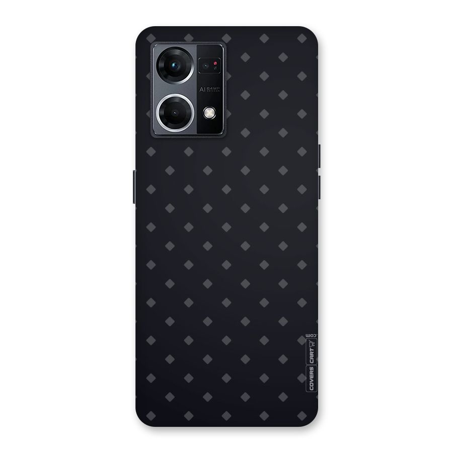 Lavish Diamond Pattern Glass Back Case for Oppo F21 Pro 5G