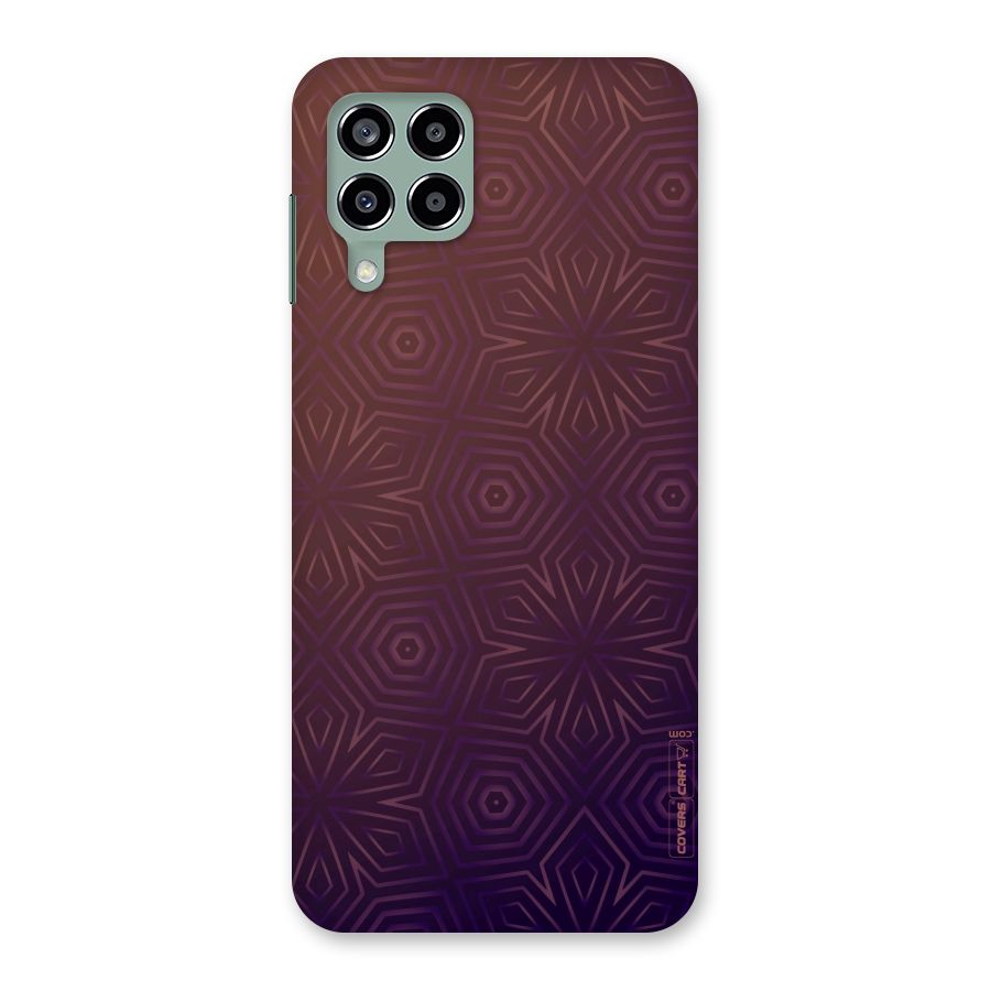 Lavish Purple Pattern Back Case for Galaxy M33