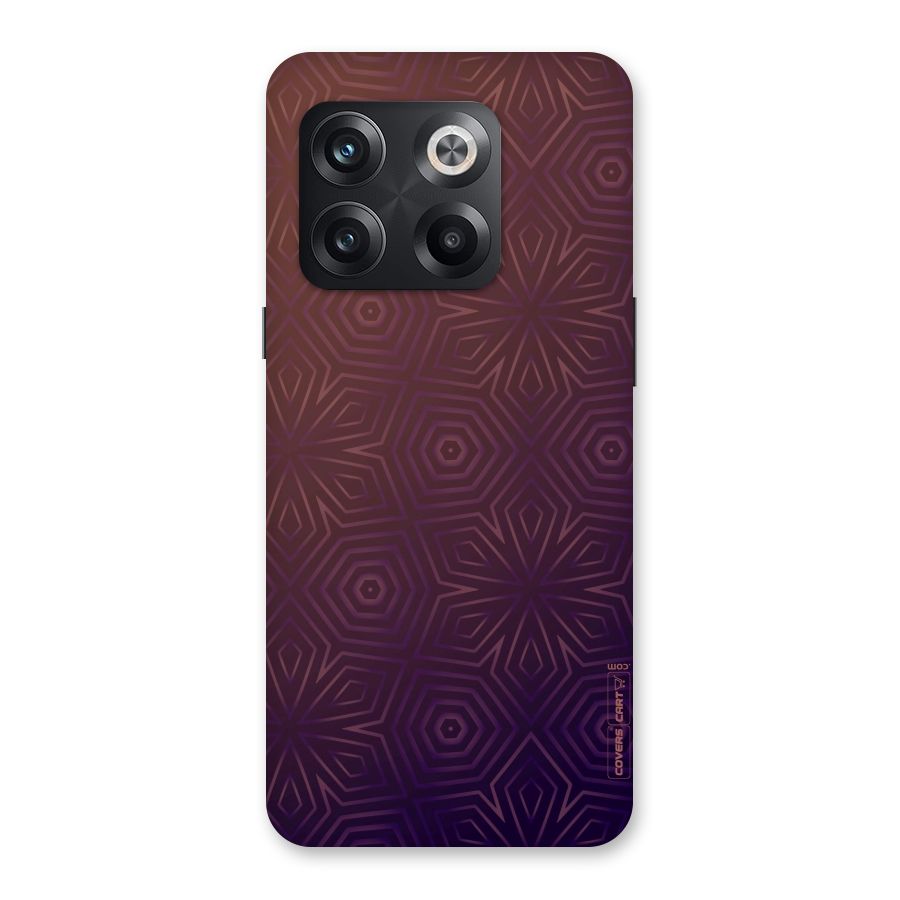 Lavish Purple Pattern Back Case for OnePlus 10T