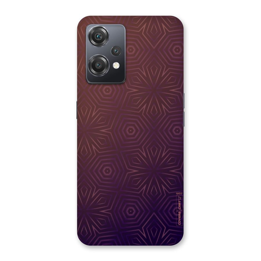 Lavish Purple Pattern Back Case for OnePlus Nord CE 2 Lite 5G