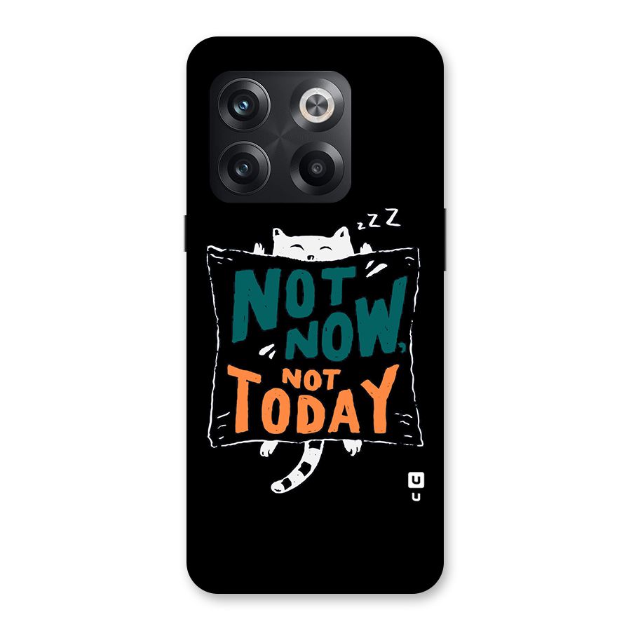 Lazy Cat Not Today Back Case for OnePlus 10T