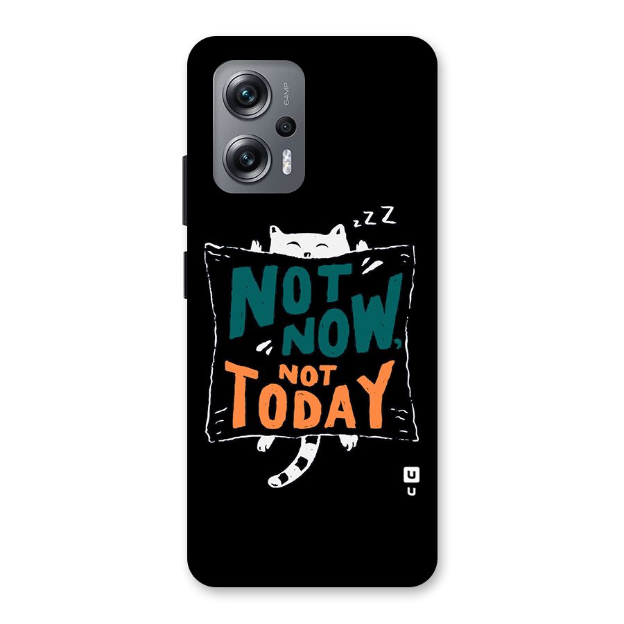 Lazy Cat Not Today Back Case for Redmi K50i
