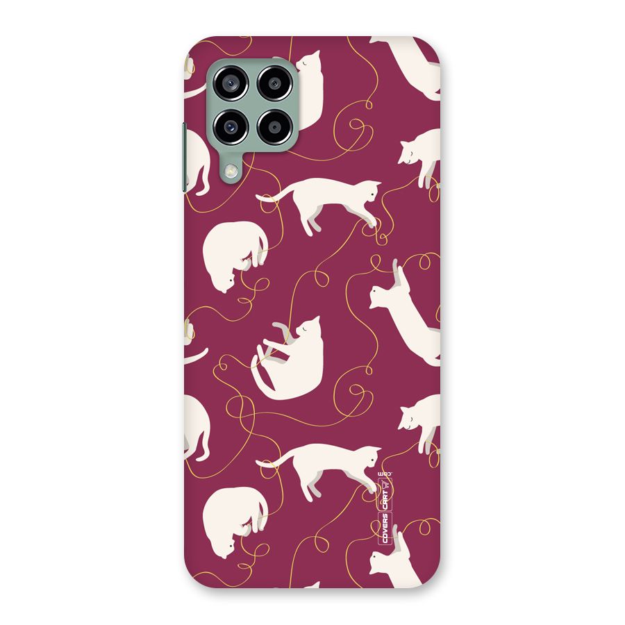 Lazy Kitty Back Case for Galaxy M33