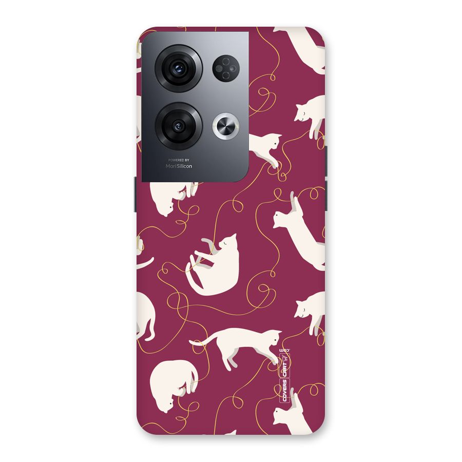 Lazy Kitty Back Case for Oppo Reno8 Pro 5G