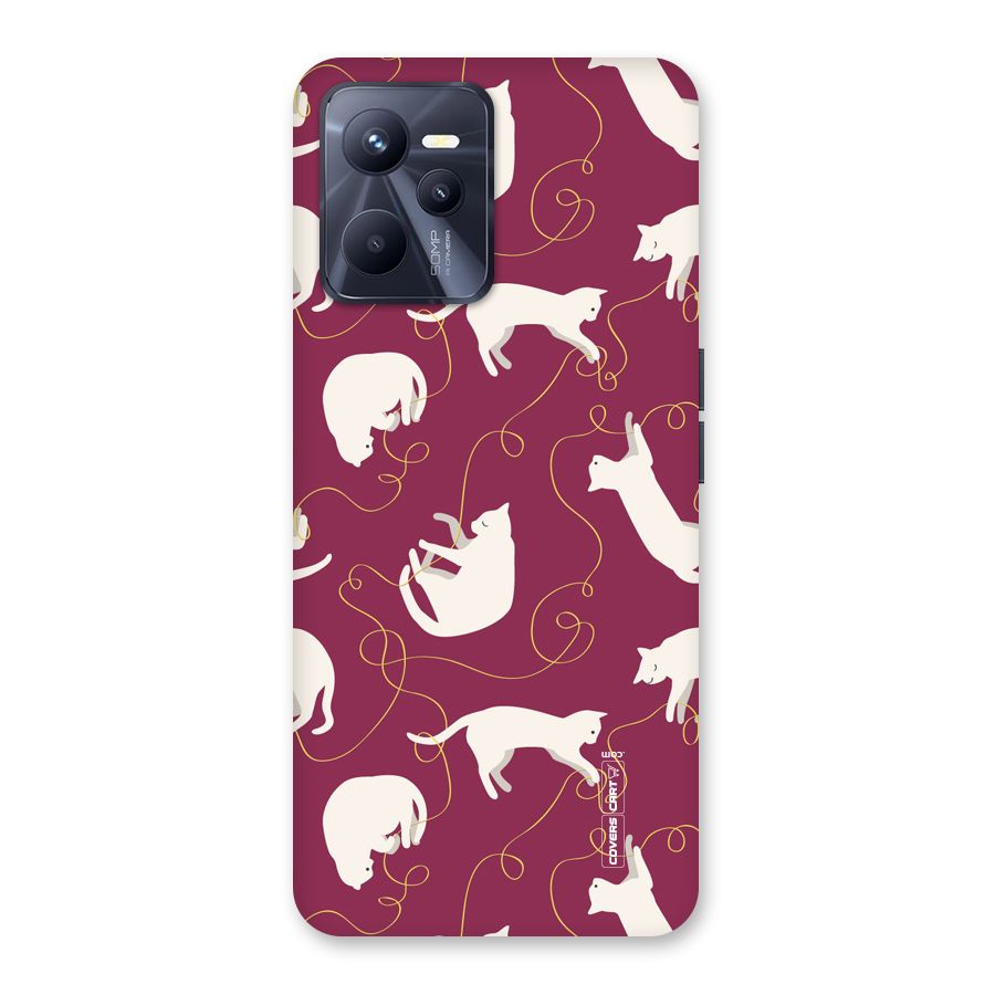 Lazy Kitty Back Case for Realme C35