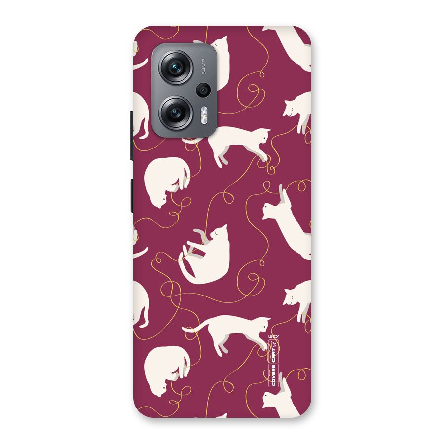 Lazy Kitty Back Case for Redmi K50i
